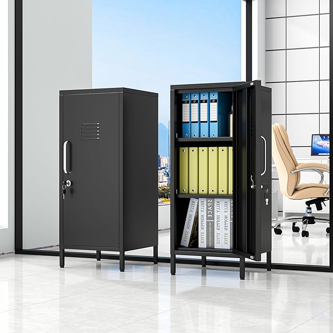 pozdeg 35.43" Metal Storage Locker - Image 2