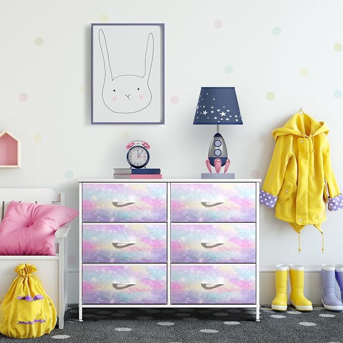 Sorbus Kids Dresser with 6 Drawers - Image 5