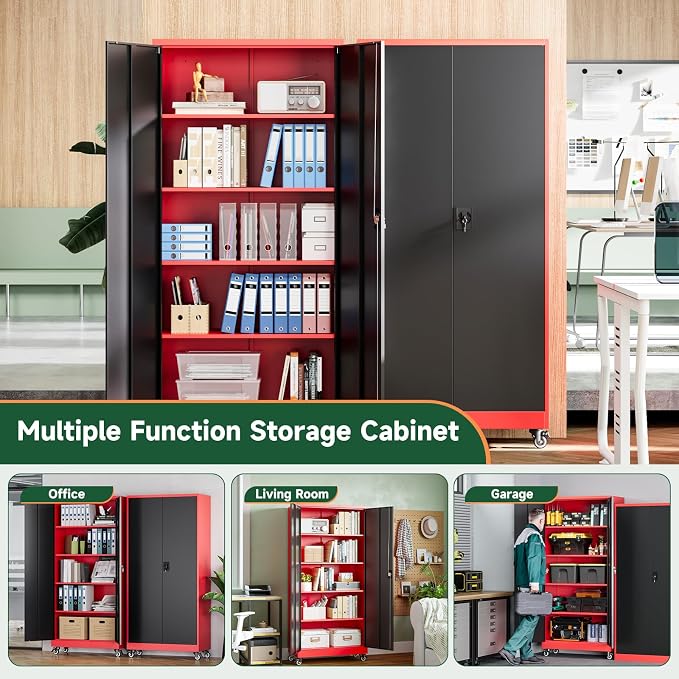 Letaya Metal Garage Storage Cabinets - Image 7