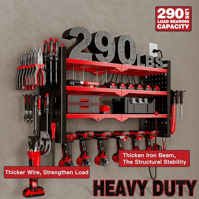 Power Tool Organizer Wall Mount - Image 5