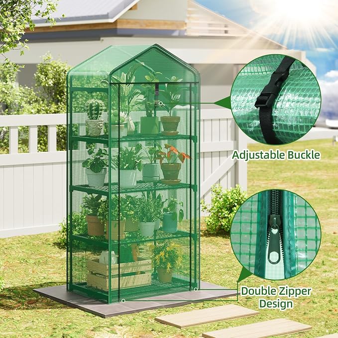 Superlele Mini Greenhouse, Plant Stand - Image 7
