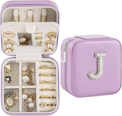 Travel Jewelry Case, Small Jewelry Box Organizer by Unknown