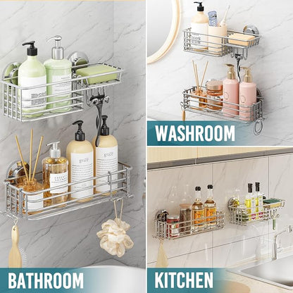 TAILI Shower Caddy Suction Cup 2 Pack - Image 5