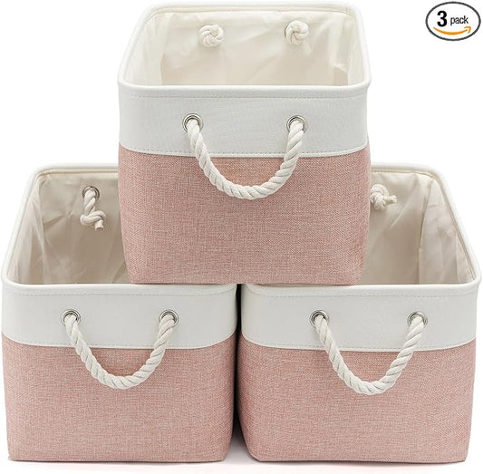 15x11x10 In Foldable Fabric Large Storage Bins by VQRTEXAStorageBasket