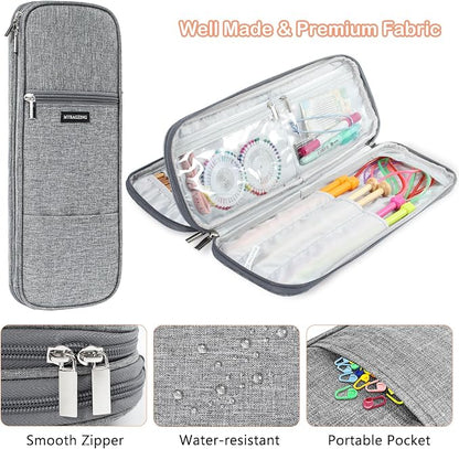 MYBAGZING Knitting Needles and Crochet Hook Organizer Case - Image 4