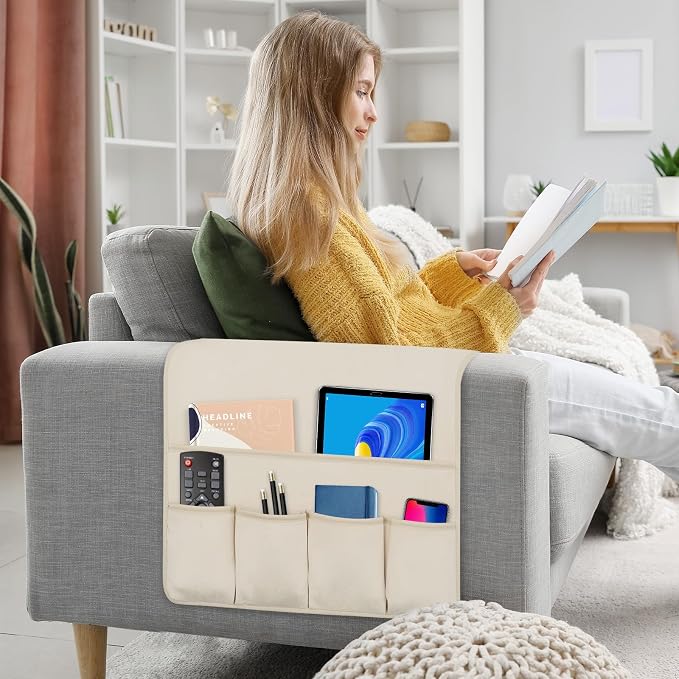 Remote Control Holder for Armchair，Couch Caddy Organizer TV Remote Holder for - Image 3