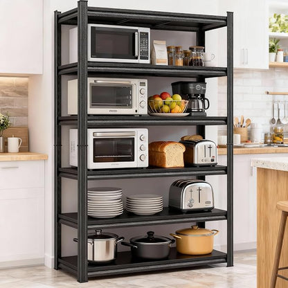 Garage Storage Shelves, 5 Tier Shelving Unit, 40 inch Wide, 18” Deep, 78” Tall - Image 5