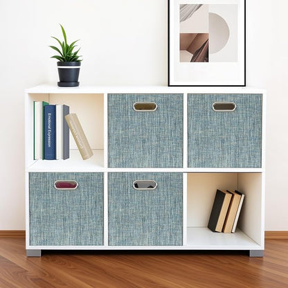 Posprica Storage Basket Bins, 13×13×13 Foldable Storage Boxes Fabric Drawer - Image 8