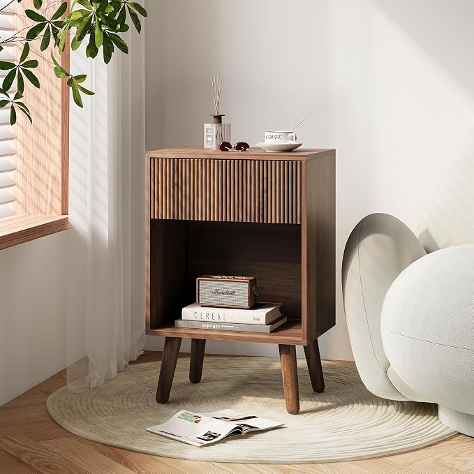 Nightstand, Modern Bedside Table - Image 6