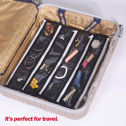 DIOMMELL Hanging Jewelry Organizer 47 Pockets - Image 7