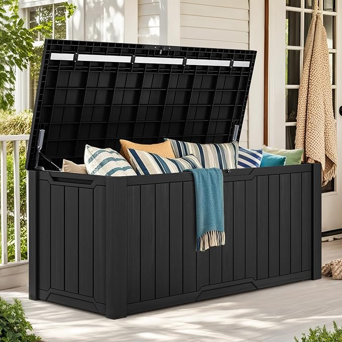 YITAHOME XXL 230 Gallon Large Outdoor Storage Deck Box by YITAHOME