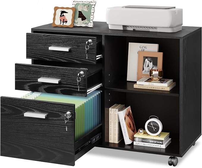 DEVAISE 3-Drawer File Cabinet by DEVAISE