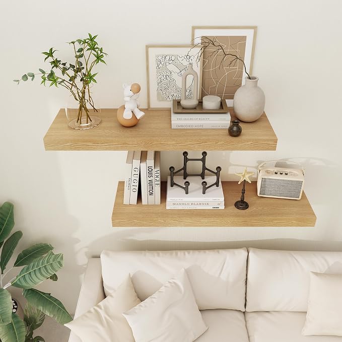 Floating Shelves 36 Inch Long, 12 Inch Deep Floating Shelves - Image 2