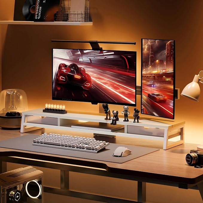 Fenge Dual Monitor Stand, Monitor Riser - Image 8