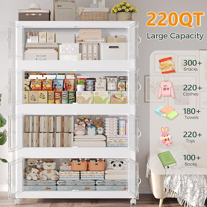 1100QT Extra Large Stackable Storage Bins - Image 5