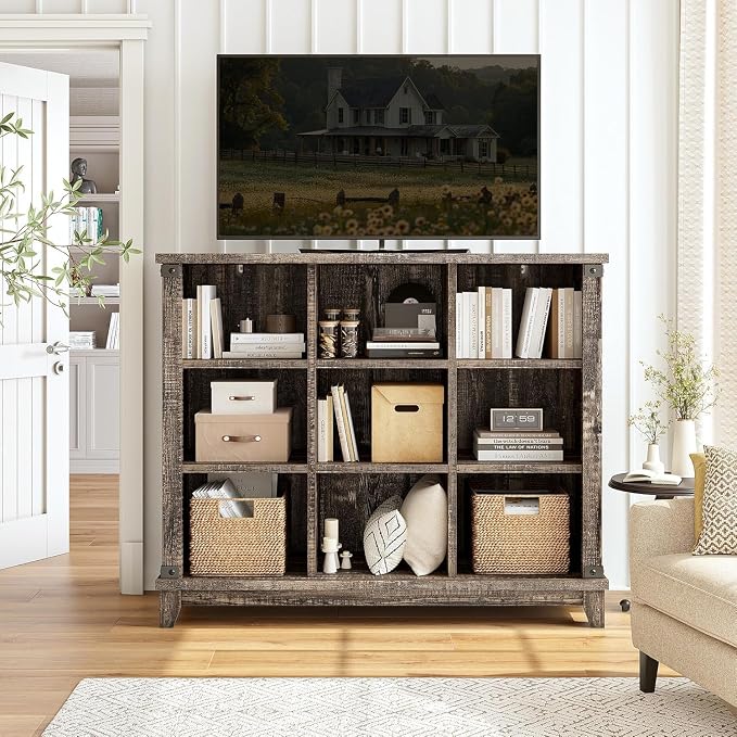 EnHomee 9 Cube Storage Organizer and Shelves, Cubby Storage Organizer, - Image 2