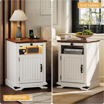 IRONCK Farmhouse Nightstand - Image 10
