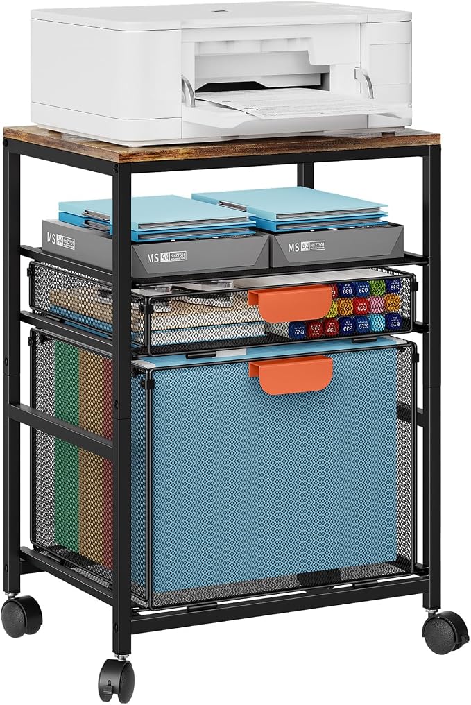 Marbrasse Rolling file cabinet by Marbrasse