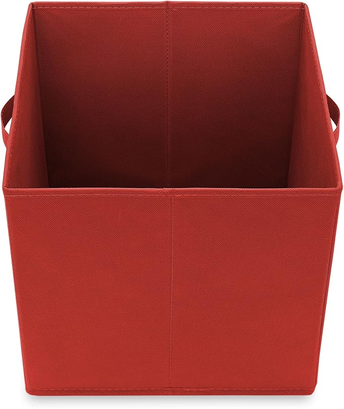 Casafield Set of 6 Collapsible Fabric Cube Storage Bins, Cubby Organizers & More - Image 4