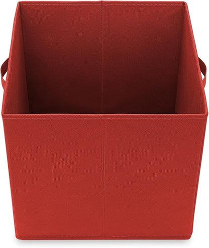 Casafield Set of 6 Collapsible Fabric Cube Storage Bins, Cubby Organizers & More - Image 4