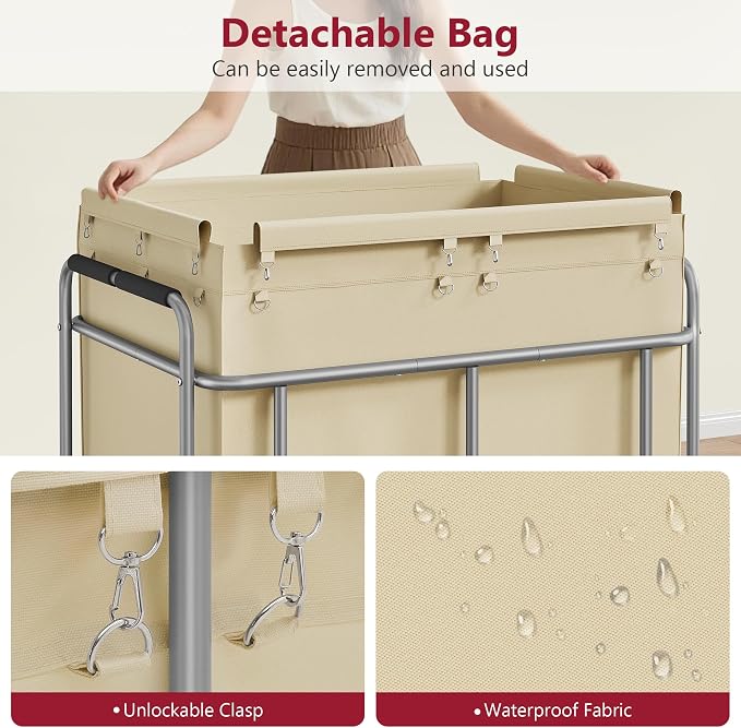 Tajsoon 450L Extra Large Laundry Basket - Image 4