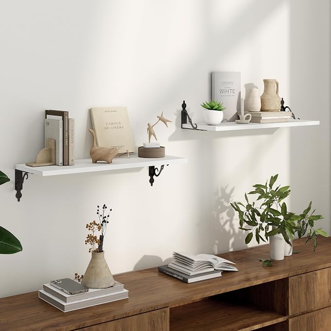 Floating Shelves for Wall, 8 Inch Deep Floating Shelf - Image 2