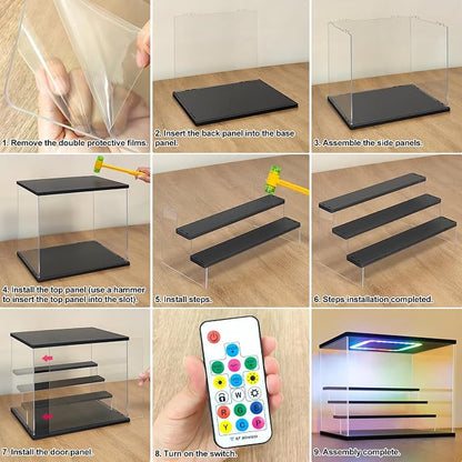 NONEMEY Clear Acrylic Display Case - Image 3