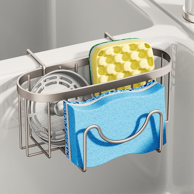 SWTYMIKI Sponge Holder for Kitchen Sink by SwtyMiki-TidyHomeSweetLife