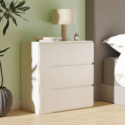 woodtalks 3 Drawer Dresser, Wood Chest Drawers by WoodTalksHome