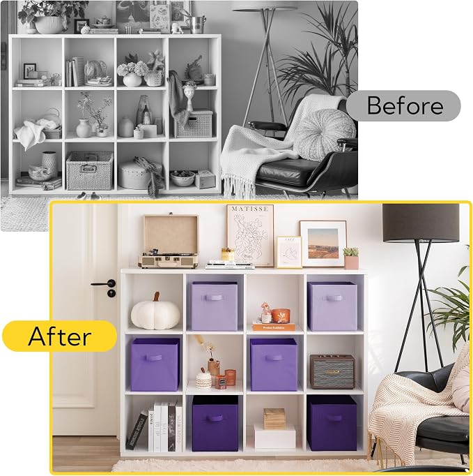 Cupic Cupid 11 Inch Storage Cube, Fabric Cube Storage Bin - Image 6