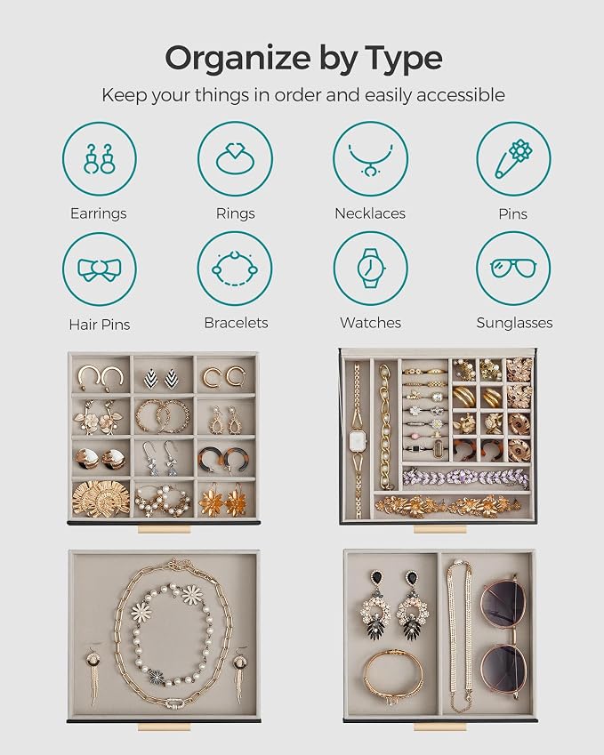 SONGMICS Jewelry Box Organizer - Image 3