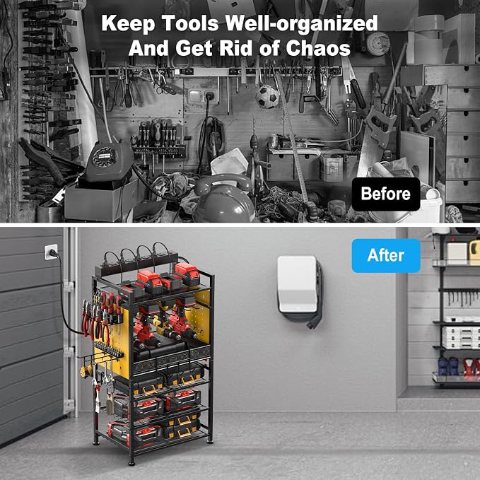 JUNNUJ Power Tool Organizer Floor Stand - Image 7