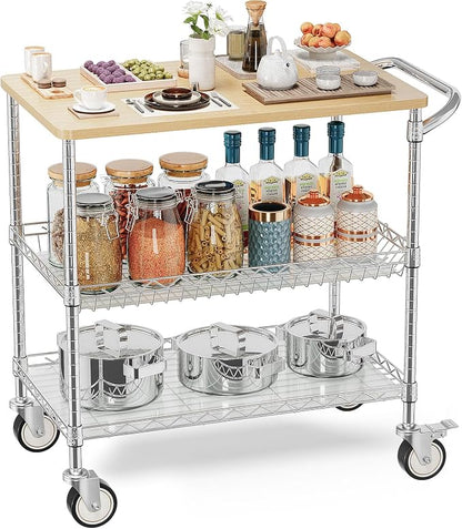 Leteuke Rolling Kitchen Carts by Leteuke