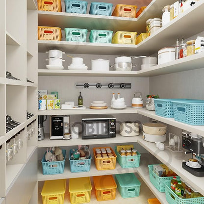Colorful Plastic Storage Baskets - Image 3