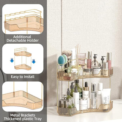 Corner Bathroom Counter Organizer - Image 5