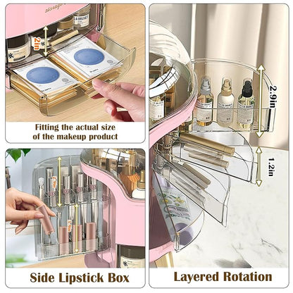 Makeup Organizer & Skincare Organizers, Cosmetic Organizer Box - Image 3