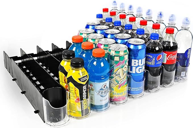 Display Technologies Fridge Organizer & Soda Can Dispenser by DisplayTechnologies