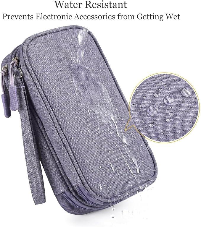 Electronic Organizer Travel Cable Accessories Bag, Electronic Organizer Case - Image 5