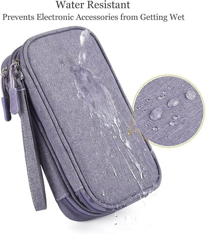 Electronic Organizer Travel Cable Accessories Bag, Electronic Organizer Case - Image 5