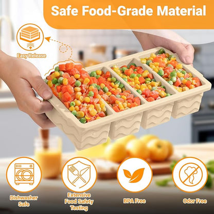 Silicone Freezer Molds for Soup - Image 3