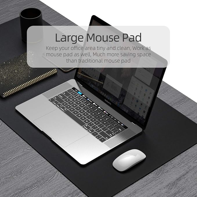 YSAGI Dual-Sided Desk Pad Protector, Desk Mat - Image 5