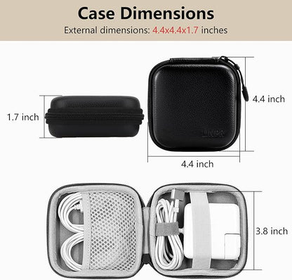Charger Case for Macbook, Portable Tech Electronic Organizer Bag, Small Travel - Image 2