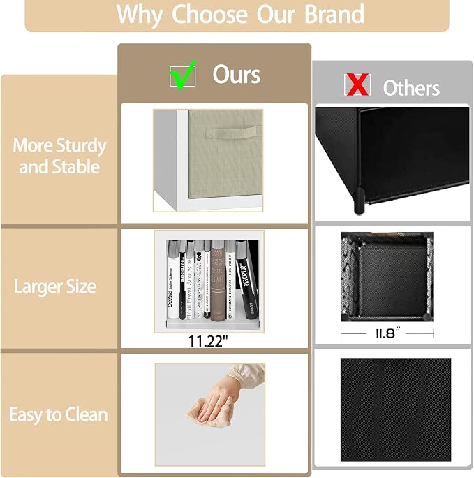 4 Cube Organizer, Cube Storage Organizer - Image 5