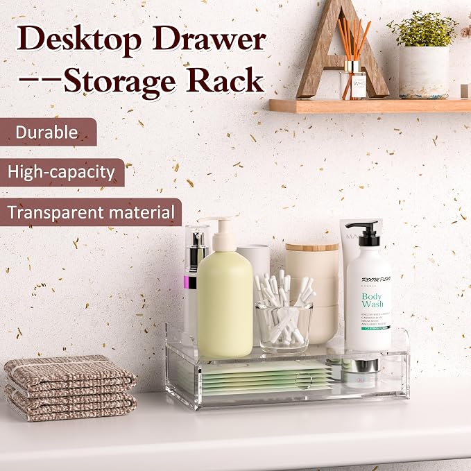 Acrylic Desk Organizer 12 "x 6.7" x 4" - Image 3