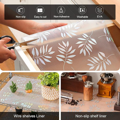 Cooyes Shelf Liner – Premium Non-Adhesive Cabinet & Drawer Liner - Image 4