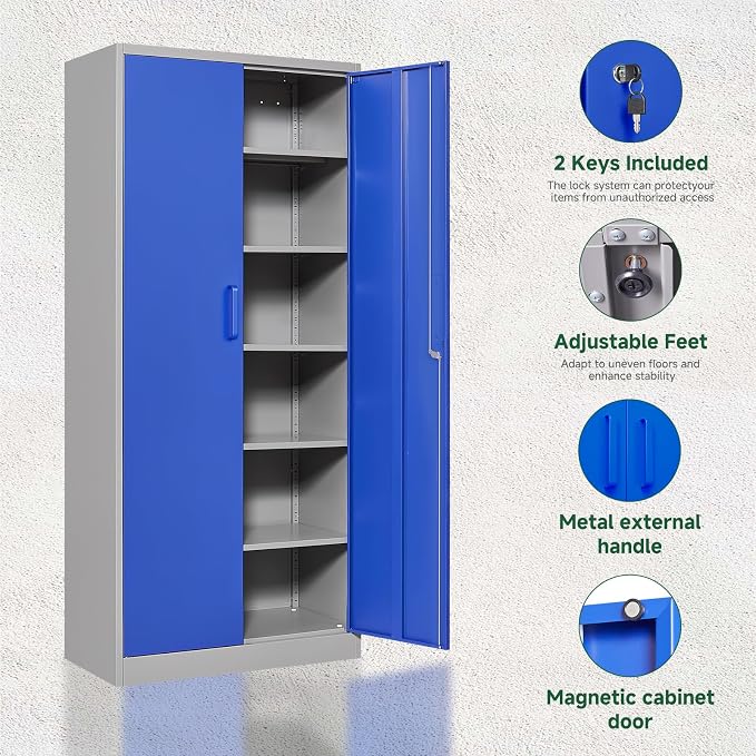 Letaya Metal Garage Storage Cabinets - Image 7
