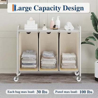 Garvee Rolling Laundry Hamper - Image 7