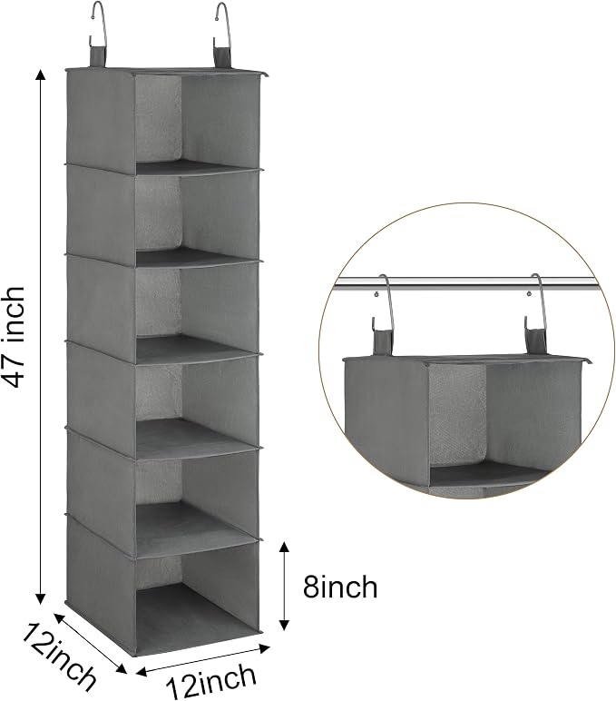 Libeder 6-Shelf Hanging Organizer - Image 3