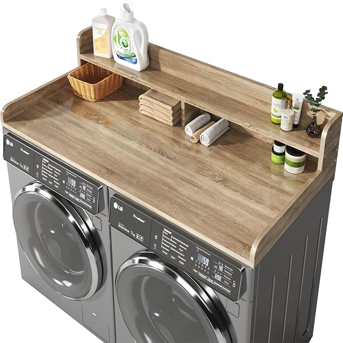 2-Tier Washer and Dryer Countertop by BigPonPon