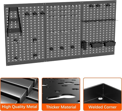 TORACK 3 PCS Metal Pegboard Panels - Image 5